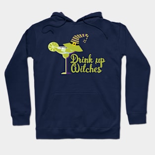 Halloween Humor Drink Up Witches Hoodie